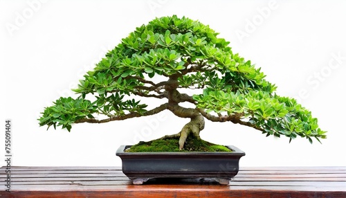 bonsai tree isolated