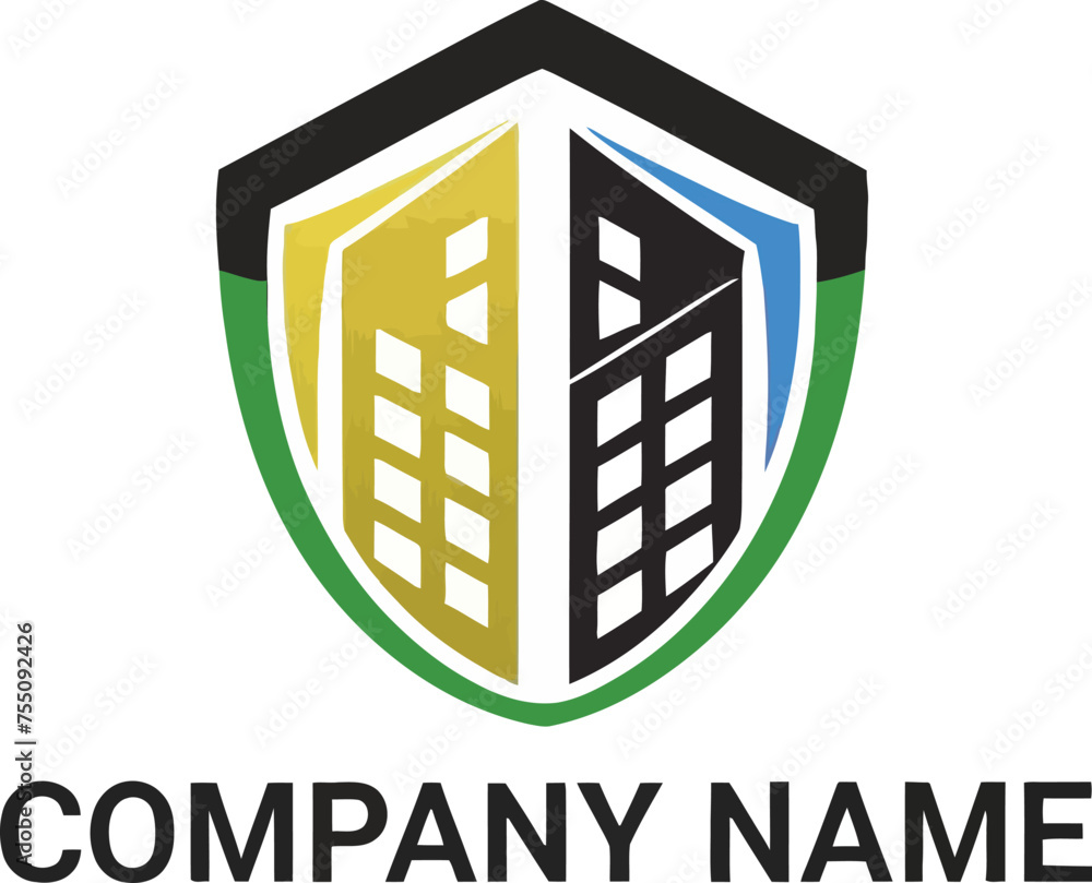 Real estate logo template Real estate logo template