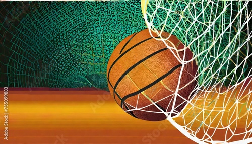 basketball background © Claudio