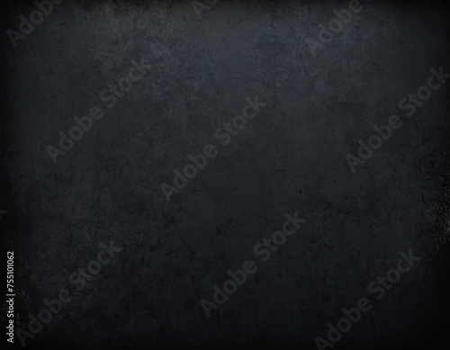 Empty Dark grunge background, texture with space for text, vintage shabby grunge texture of dark gray black concrete. Background, design concept, old grainy paper, blackboard. space for text