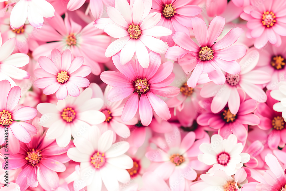 Beautiful pink flowers background Beautiful pink flowers background