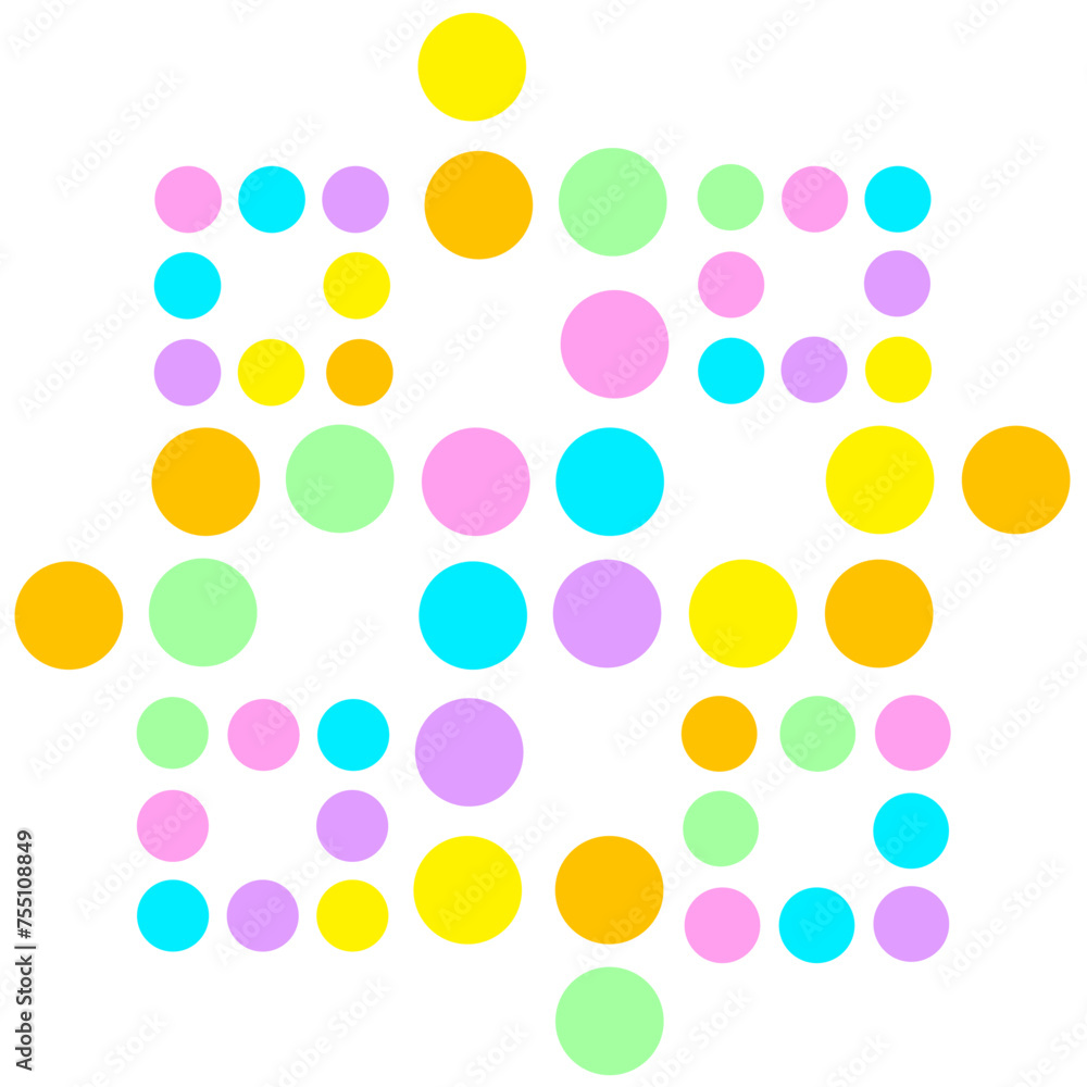 pastel pattern honeycomb54