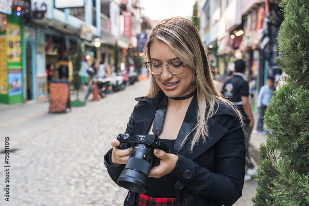 freedom of the press, world press day, world press freedom day may 3, woman journalist reporting in colombian village, photography freedom of the press, world press day, world press freedom day may 3, woman journalist reporting in colombian village, photography