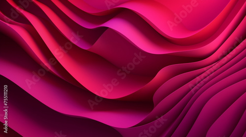 3d gradient magenta abstract background сreated with Generative Ai