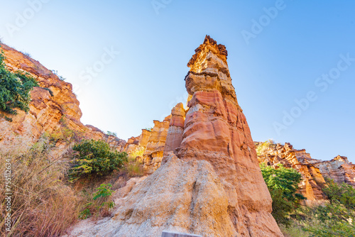 Landscape of Chuxiong Yuanmou Tulin in Yunnan  China