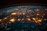 Earths Night View From Space