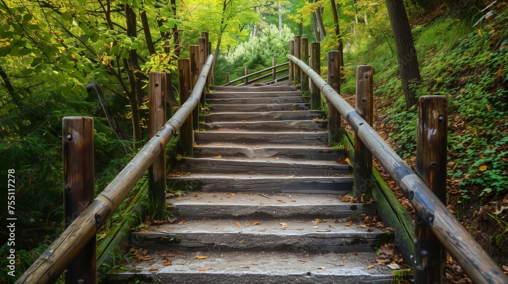 stairway going to the top of the hill, stairway to heaven stairway going to the top of the hill, stairway to heaven