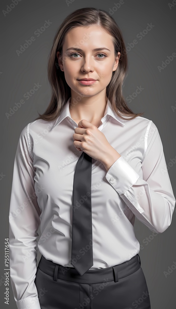 The image captures the essence of corporate readiness; an unidentified individual stands poised and confident in attire that speaks to professionalism and determination.
The image captures the essence of corporate readiness; an unidentified individual stands poised and confident in attire that speaks to professionalism and determination.