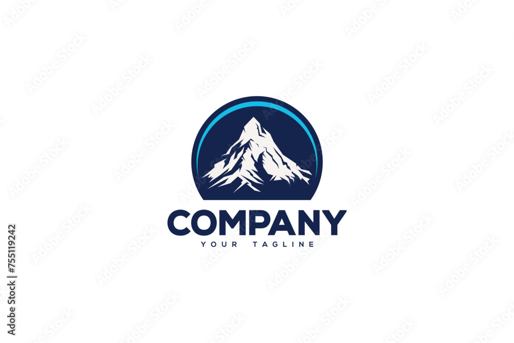 Mountain Logo Design - Landscape Logo Design	