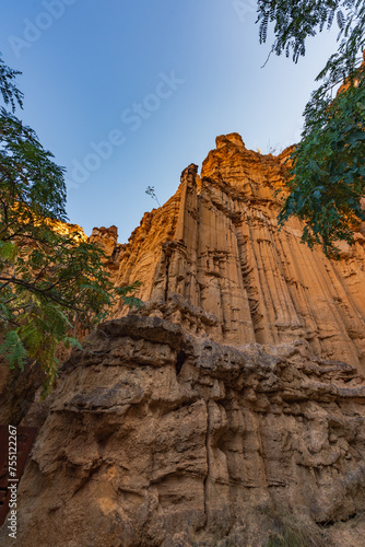 Landscape of Chuxiong Yuanmou Tulin in Yunnan, China