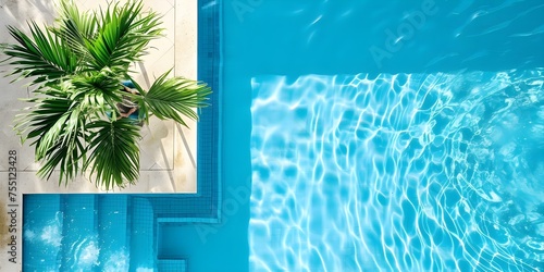 Professional pool cleaning and maintenance service provider ensures sparkling clean pools. Concept Pool Cleaning, Maintenance Service, Professional Team, Sparkling Pools