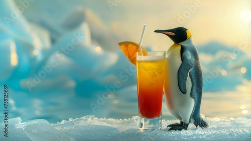 Animals vacation cocktails
