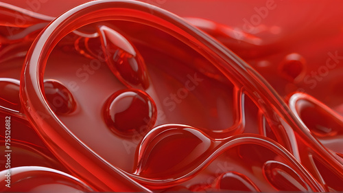 Blood cell red 3d background vein flow platelet wave cancer medicine artery abstract. Red cell hemoglobin blood donate anemia isolated plasma leukemia donor vascular system anatomy hemophilia vessels.