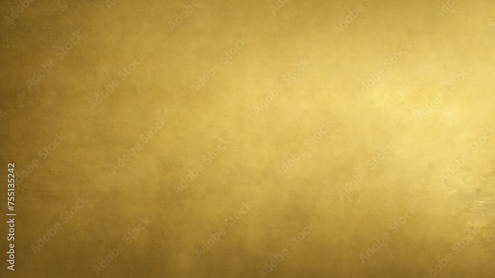 Obraz premium Abstract golden grunge background. Yellow metal texture with scratches