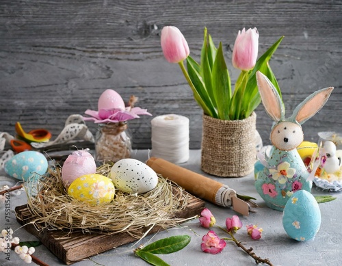 DIY Easter crafts and decorations photo