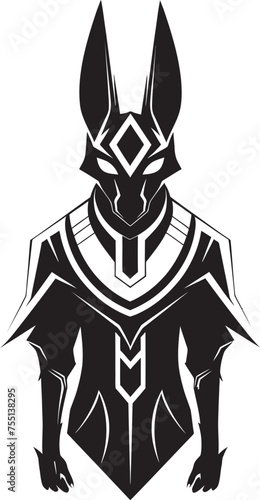 Wallpaper Mural Modern Muse An Abstract Anubis Mascot Divine Duality An Anubis Icon Design Torontodigital.ca