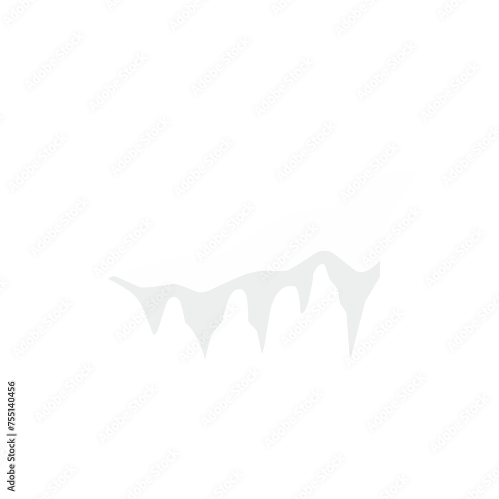 snow caps vector snow caps vector