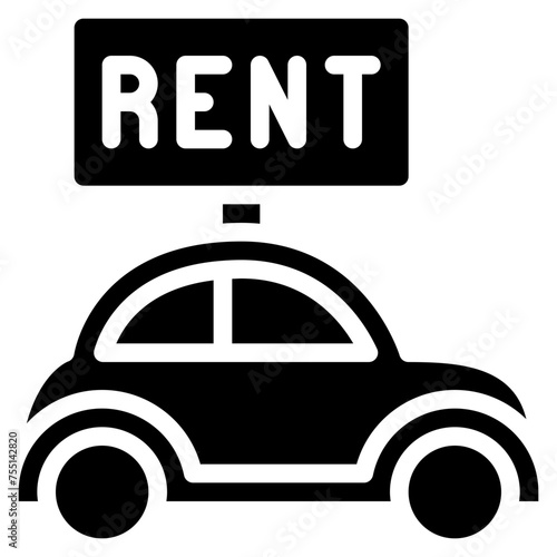 Rental Car Icon