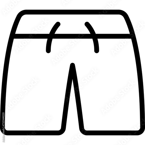 Swim Shorts Icon