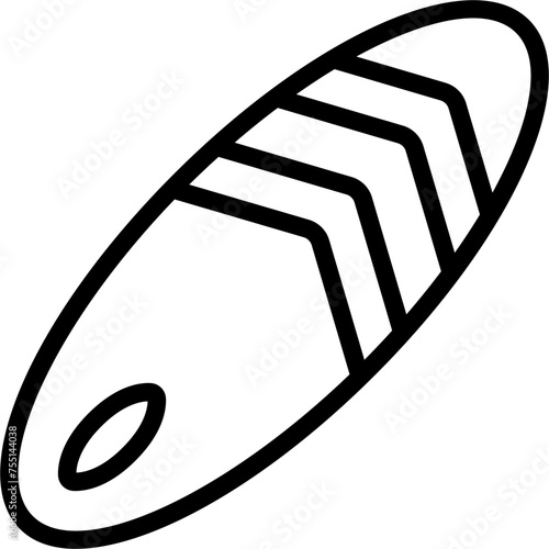 Surf Board Icon