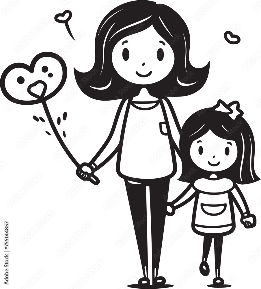 Loving Laughter Happy Family Design Family Fun Cartoon Emblematic Design Loving Laughter Happy Family Design Family Fun Cartoon Emblematic Design