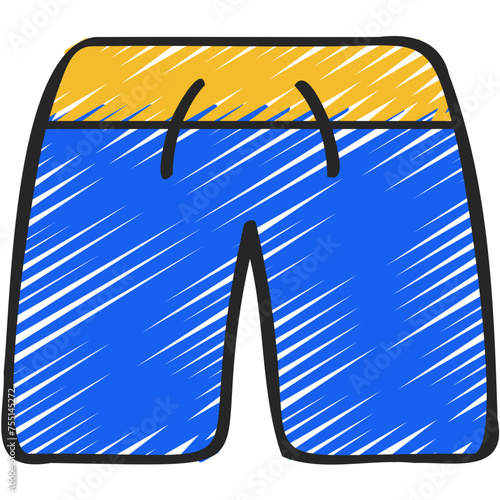 Swim Shorts Icon