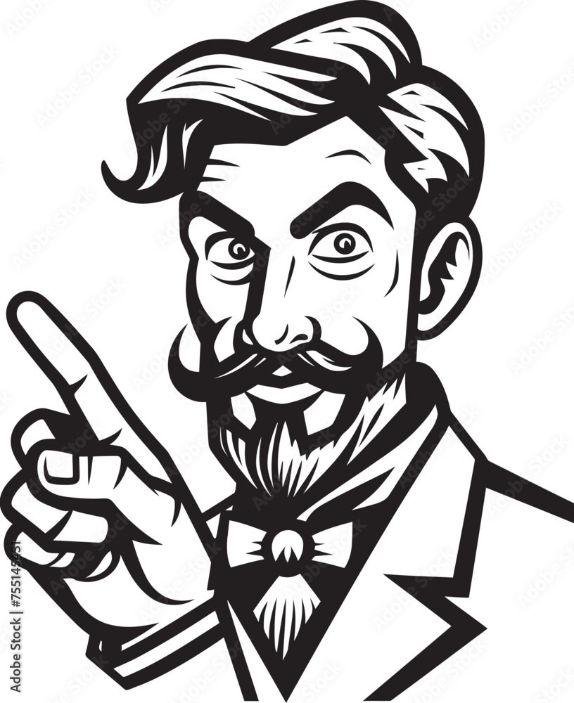 Dynamic Direction Cartoon Vector Design Symbolic Pose Finger Symbol Graphic Dynamic Direction Cartoon Vector Design Symbolic Pose Finger Symbol Graphic