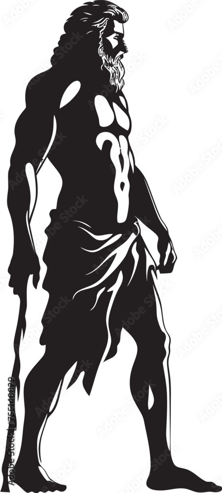 Titan of Power Vector Emblematic Design Heroic Valor Hercules Logo Icon Titan of Power Vector Emblematic Design Heroic Valor Hercules Logo Icon