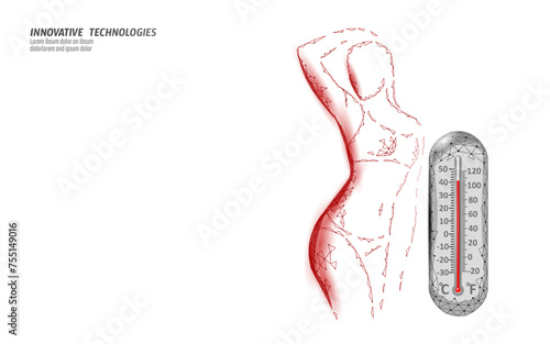 Hot temperature salon skin care. Heating mask compress moisturizing cream. Cosmetics ads marketing banner vector illustration