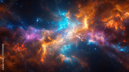 nebula and space © Carlos