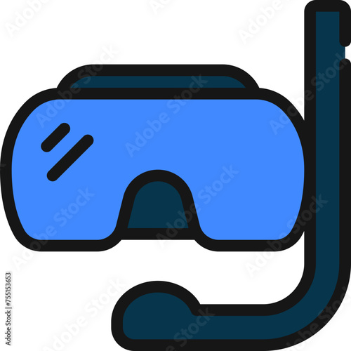 Swimming Snorkel Icon