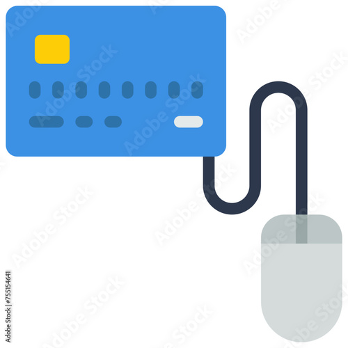 Online Credit Card Icon