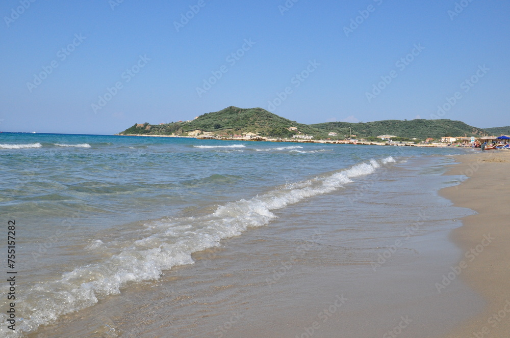 Beach, sea and mountains in Zakynthos, the
island in Greece Beach, sea and mountains in Zakynthos, the
island in Greece