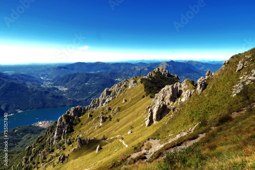 Lombard Mountains on the Southern Grigna. photo