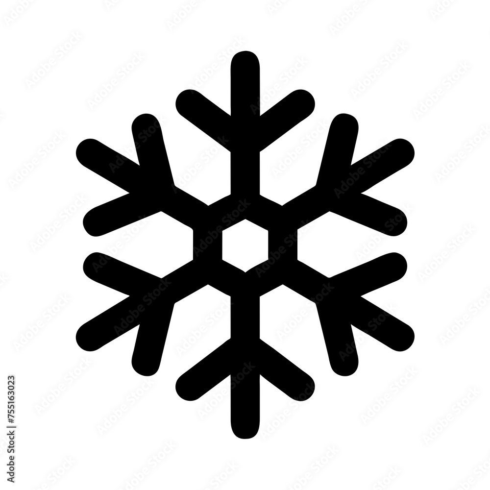 snowflake icon symbol snowflake icon symbol