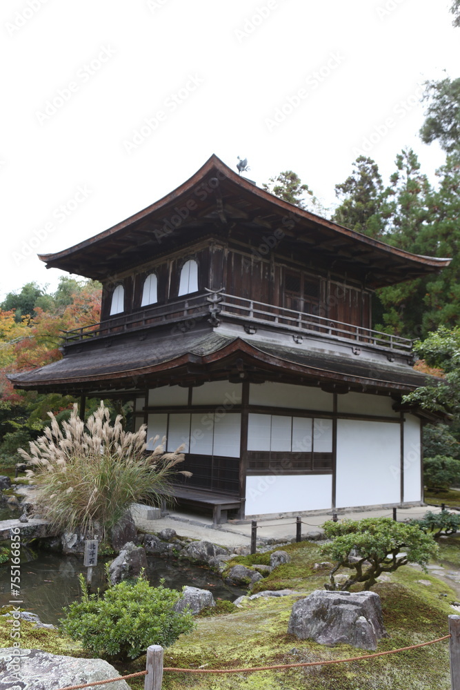 Ginkaku-ji also known as Temple of the Silver Pavilion in Kyoto city, Japan. High quality photo Ginkaku-ji also known as Temple of the Silver Pavilion in Kyoto city, Japan. High quality photo