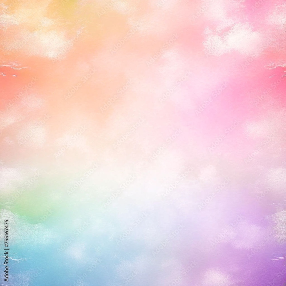 Background for design in rainbow colors, pastel graphics