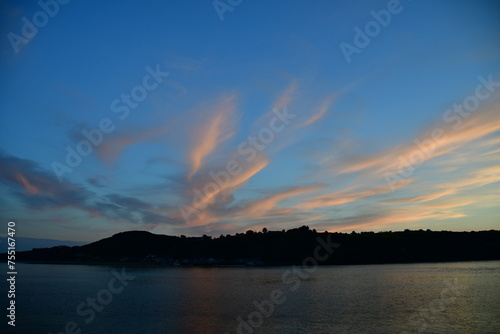 Sunset in Ballyhack Harbour, Ballyhack, Arthurstown, Co. Wexford, Ireland