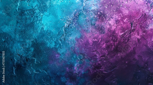 A vibrant cyan and magenta textured background, symbolizing energy and creativity.