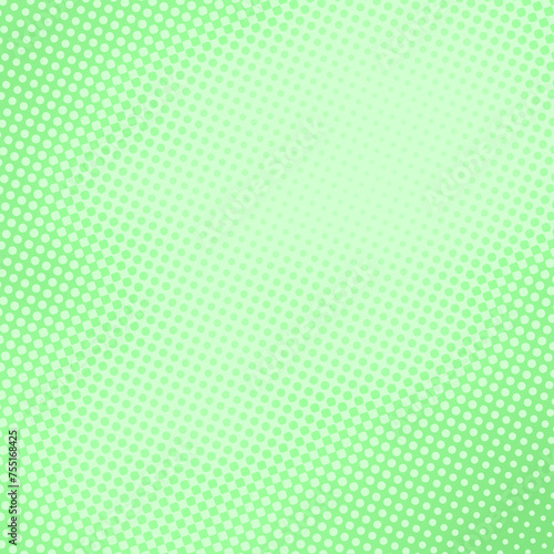 Halftone dots texture - abstract green background. 