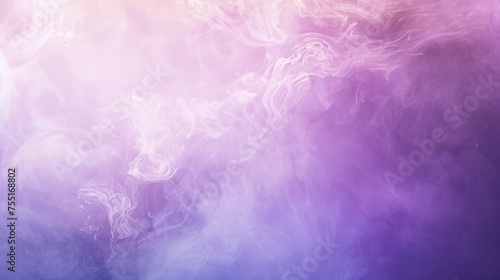 Abstract purple and pink smoke background for artistic design. Ethereal violet haze texture for creative projects. Dreamy lavender mist backdrop for calming visuals.