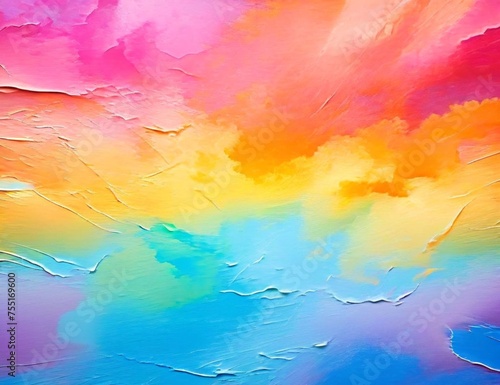 Background for design in rainbow colors, pastel graphics