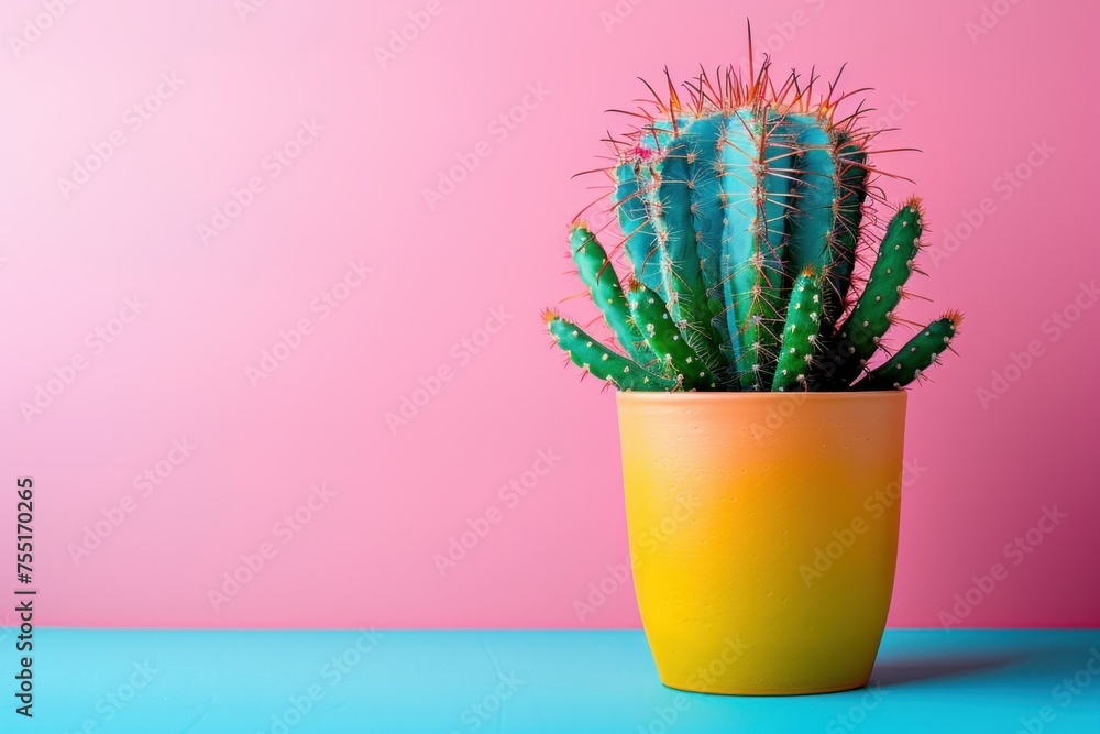 Brilliantly blooming succulents and cacti creating a stunning botanical display Brilliantly blooming succulents and cacti creating a stunning botanical display
