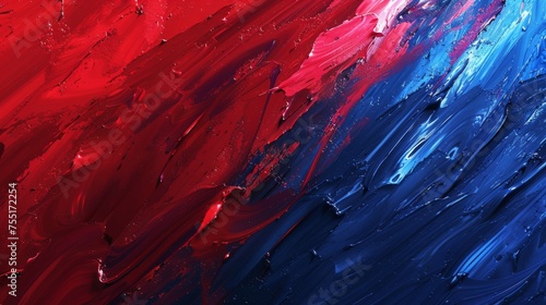 Dynamic crimson and sapphire blue textured background  symbolizing energy and intellect.