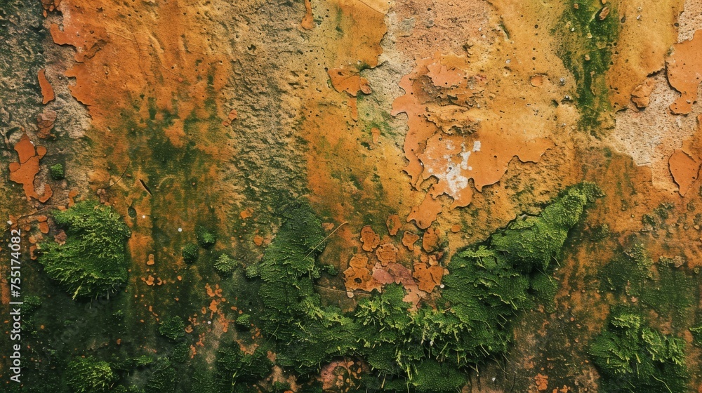 Earthy terracotta and moss green textured background, symbolizing grounding and growth.