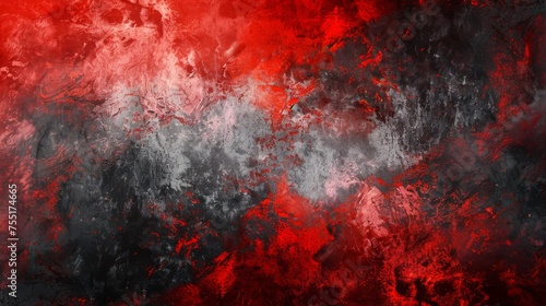 Energetic flame red and graphite grey textured background, symbolizing power and resilience.