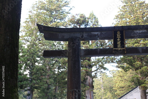 NIKKO Tamazawa Villa , Japan. Tamazawa is an imperial villa once belonged to the Japanese monarchs. High quality photo photo