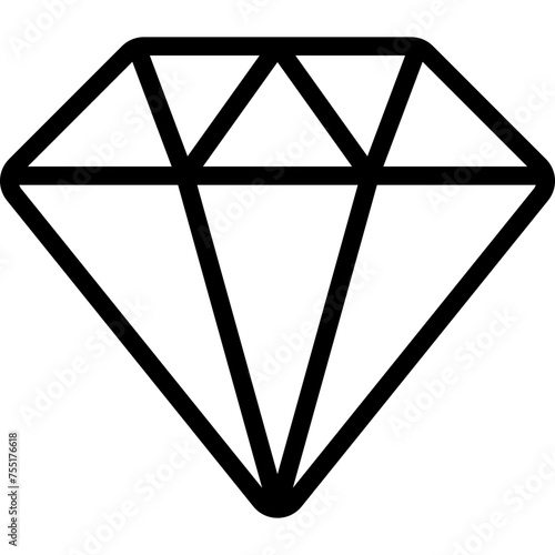 Diamond Asset Value Icon
