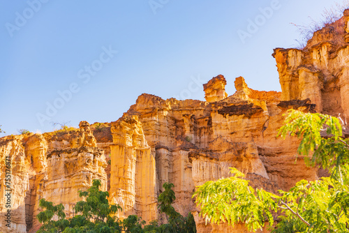 Landscape of Chuxiong Yuanmou Tulin in Yunnan, China