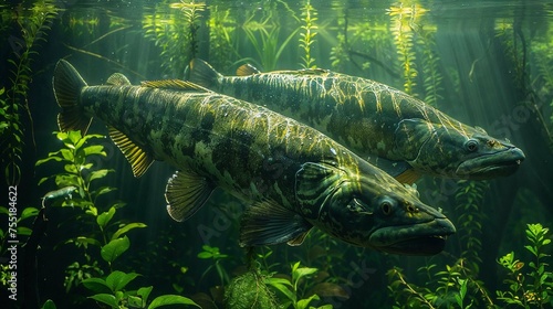 Fantasy fish in the Amazon